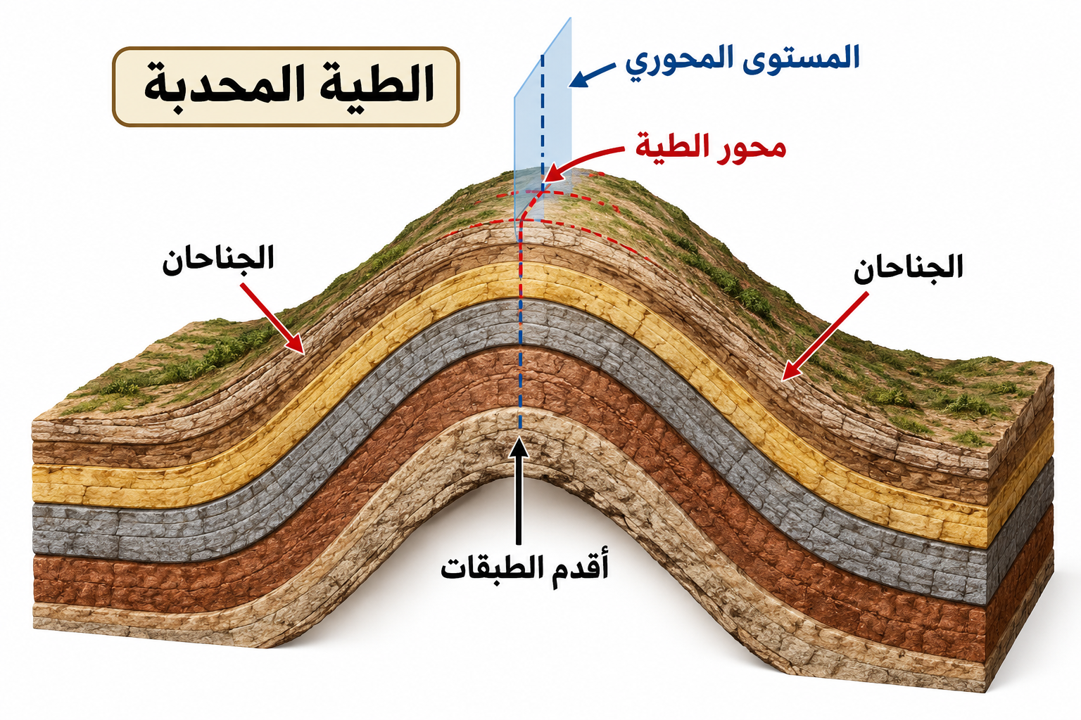 الطية المحدبة