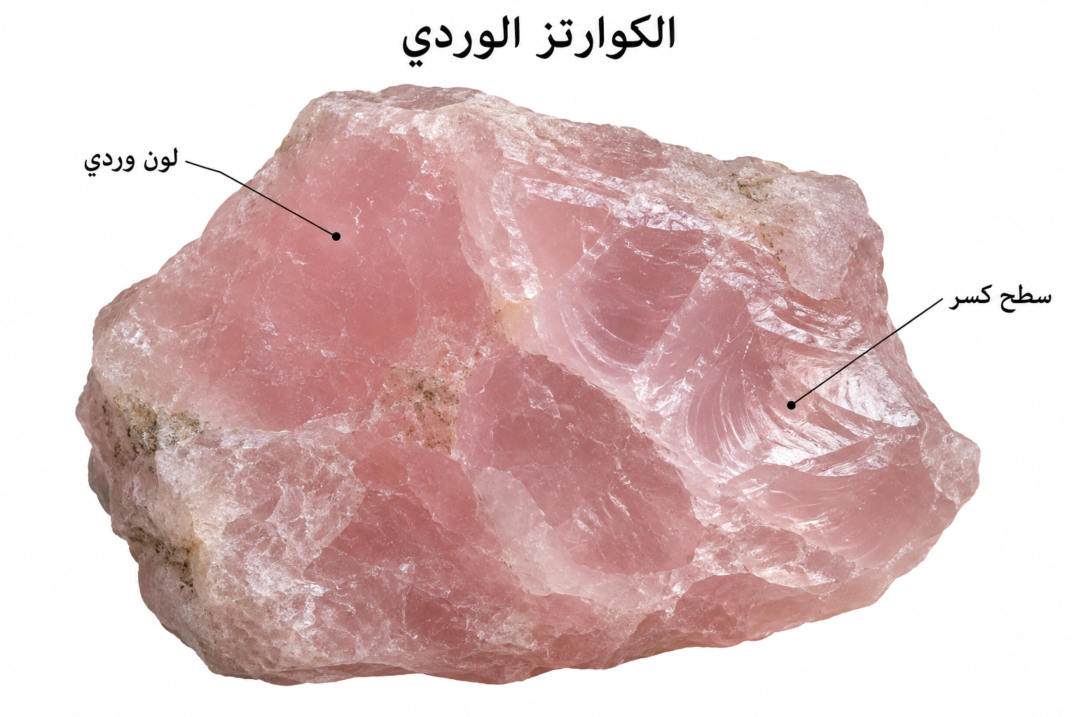 الكوارتز الوردي