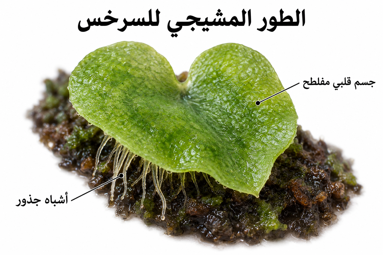 الطور المشيجي للسرخس — خامس عشر: دورة حياة نبات الفوجير (السراخس)