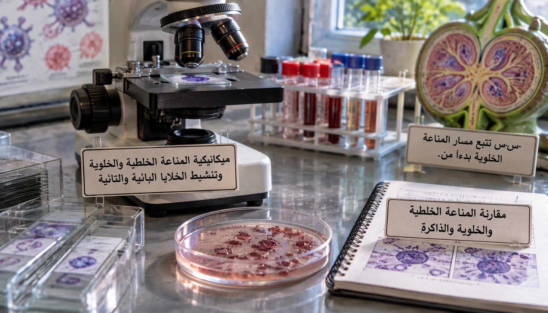 المناعة المكتسبة — خط الدفاع الثالث