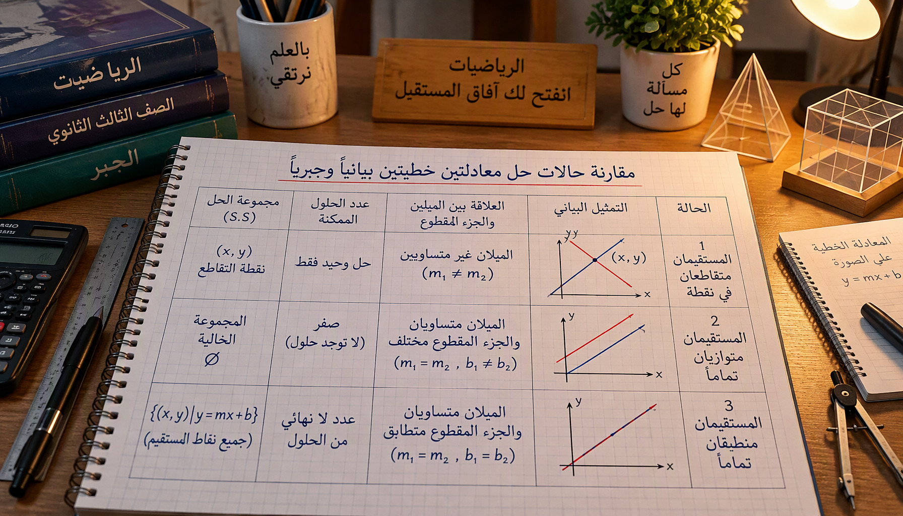 جداول المقارنة