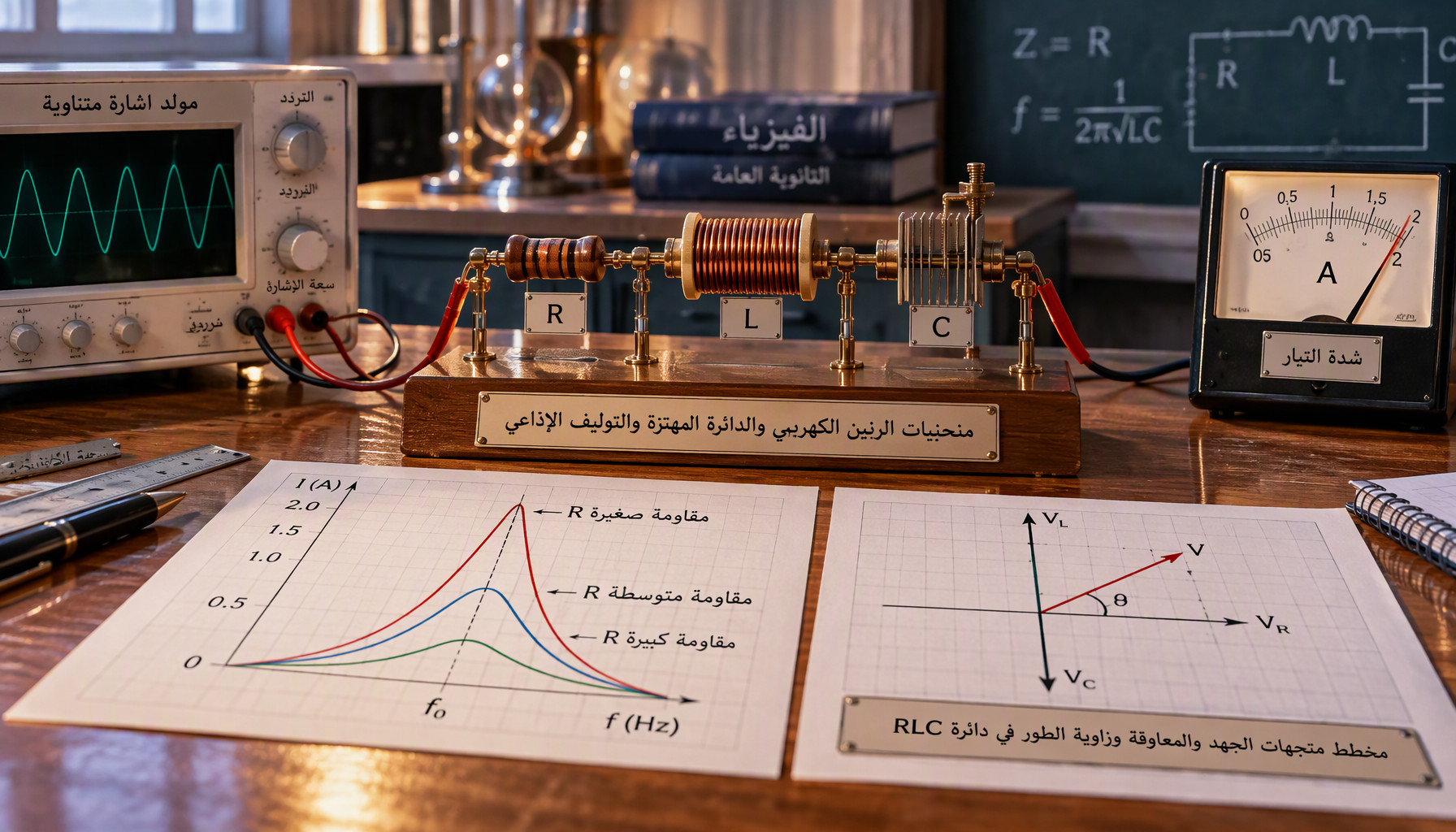 ظاهرة الرنين ودائرة التوليف