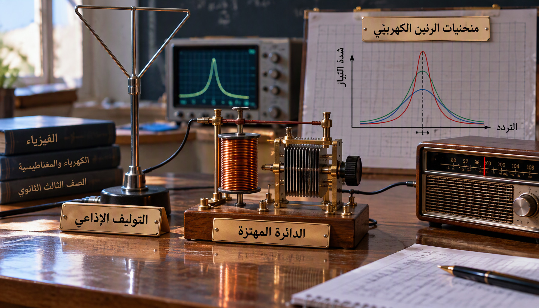 دائرة التوليف في أجهزة الاستقبال اللاسلكي