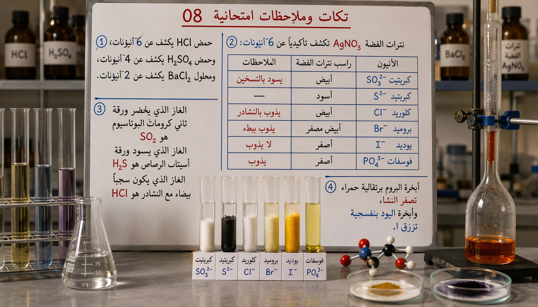 تكات وملاحظات امتحانية