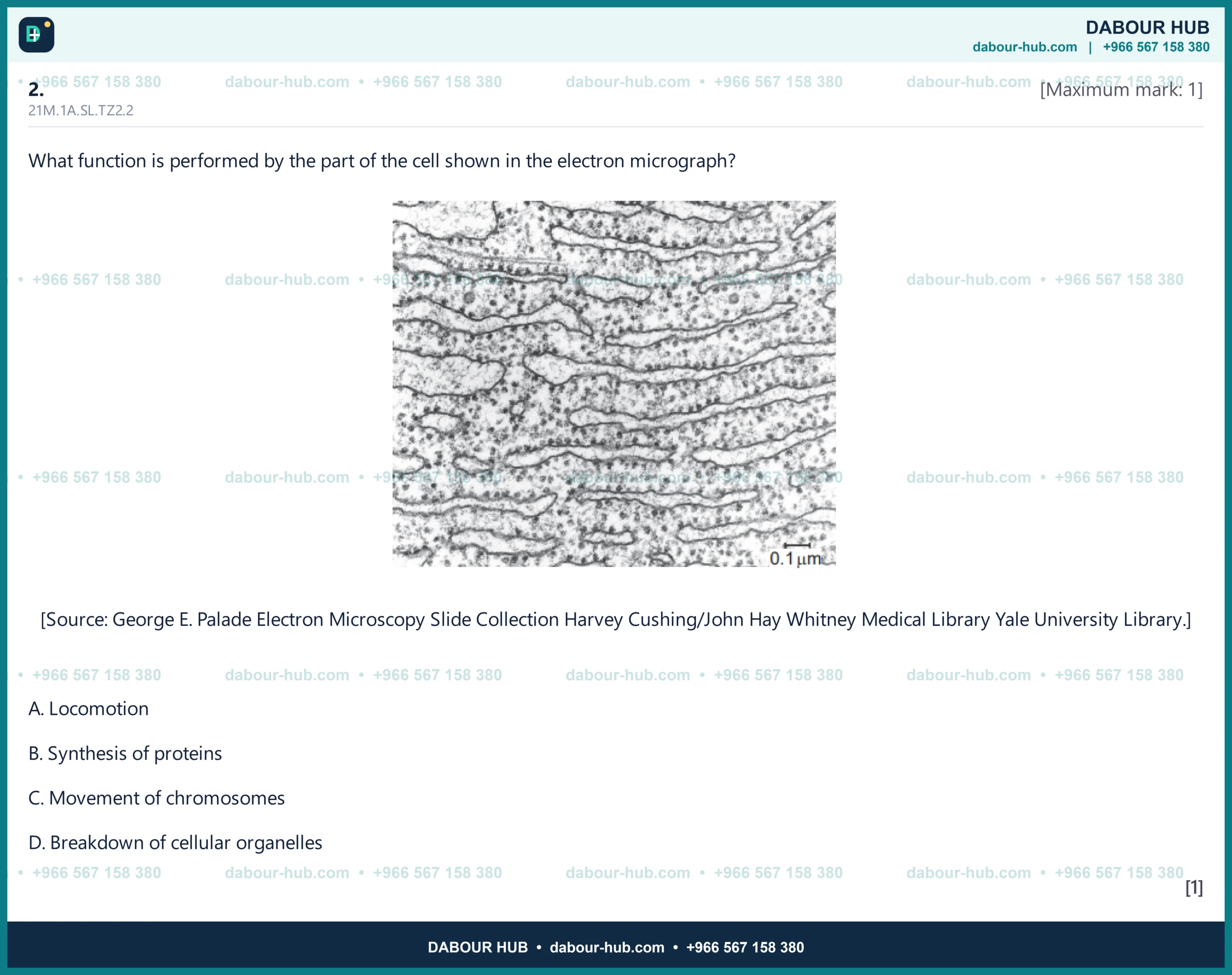 Dr Dabour Hub Science Diagram and Course Material