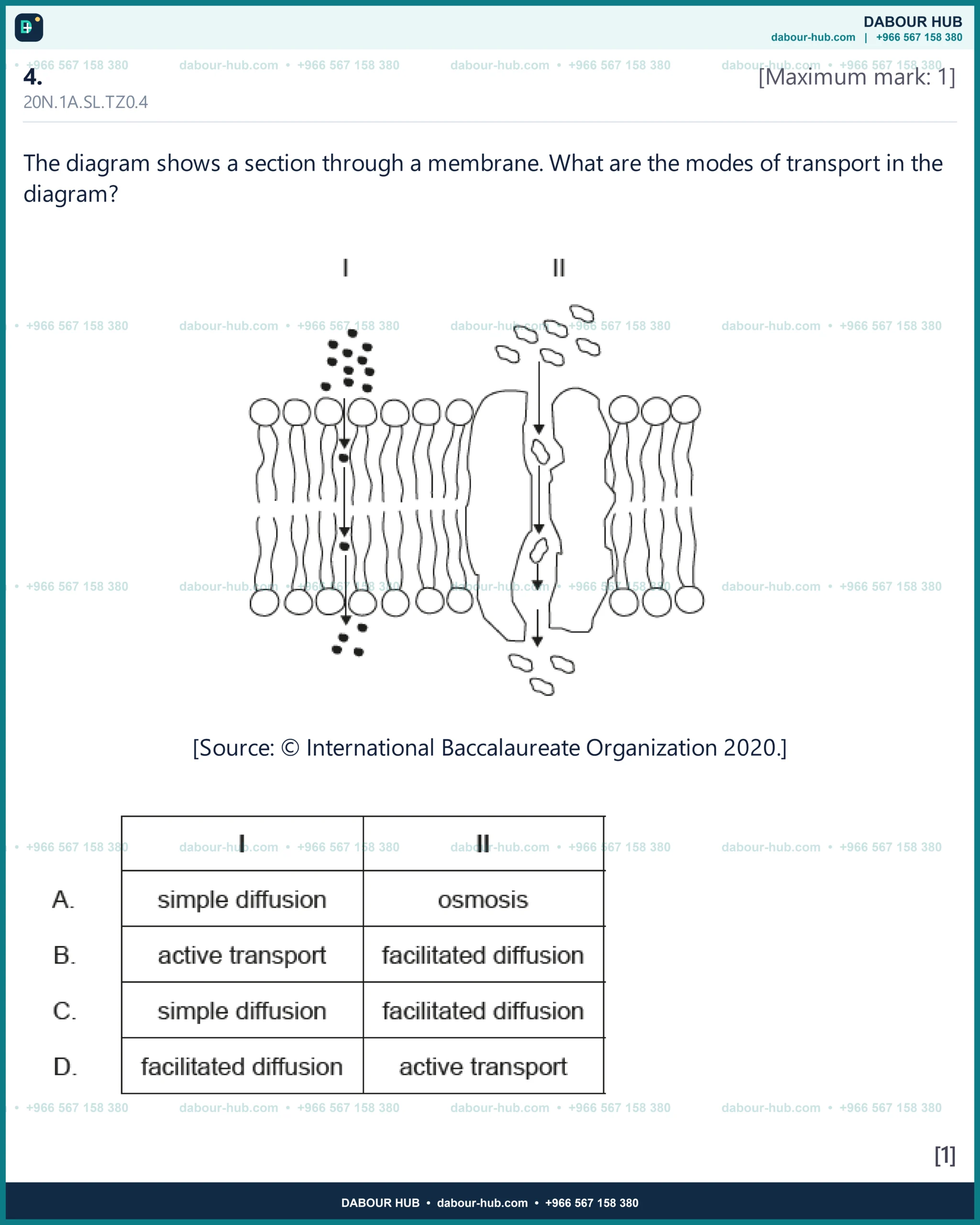 Dr Dabour Hub Science Diagram and Course Material