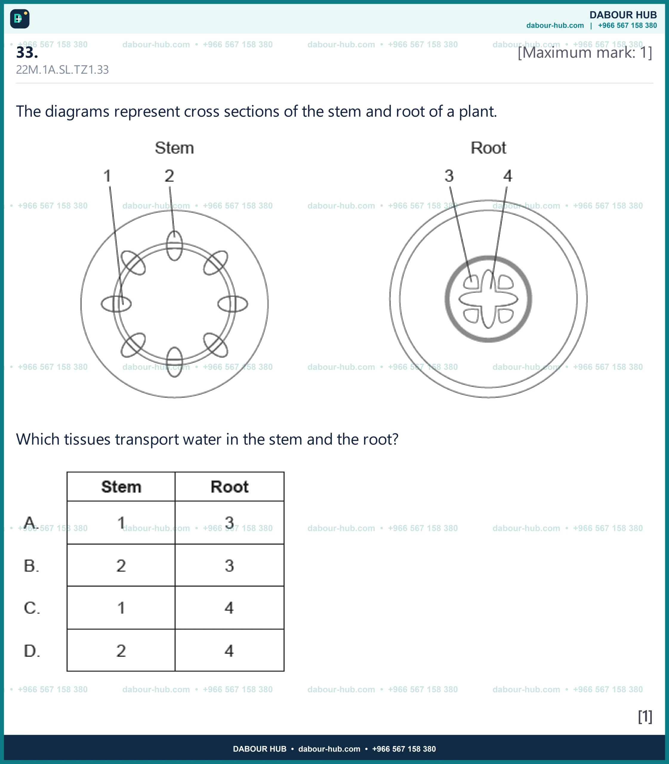 Dr Dabour Hub Science Diagram and Course Material