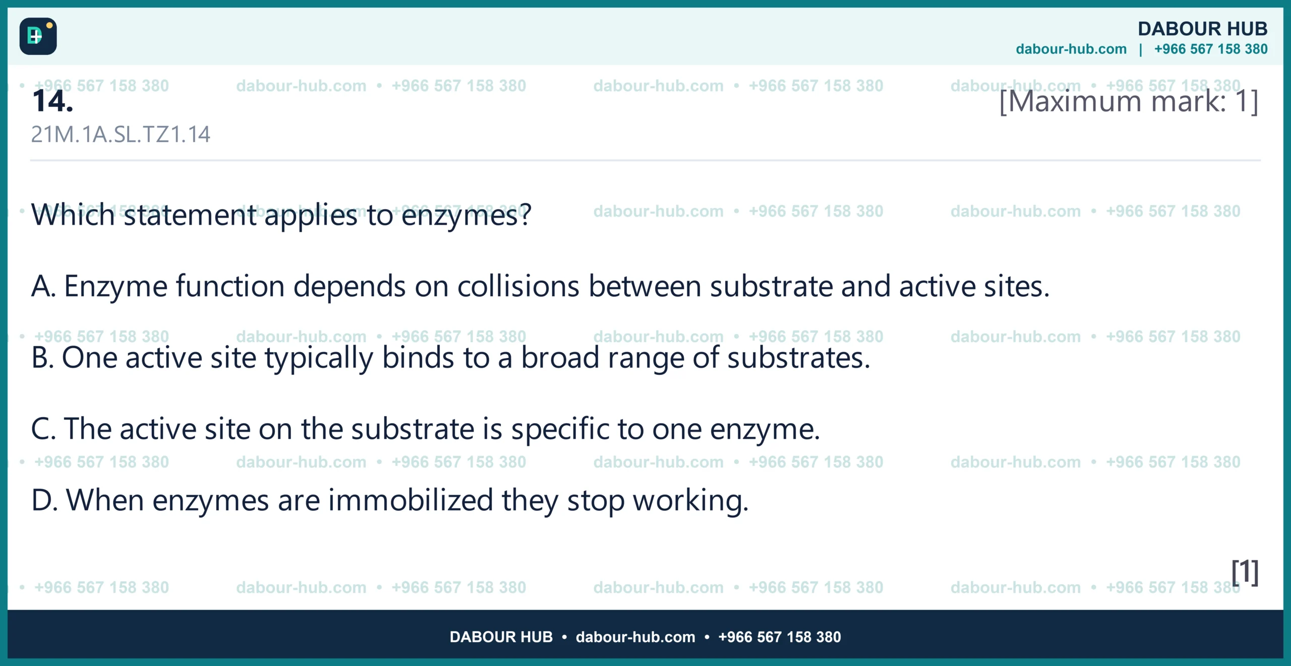 Dr Dabour Hub Science Diagram and Course Material