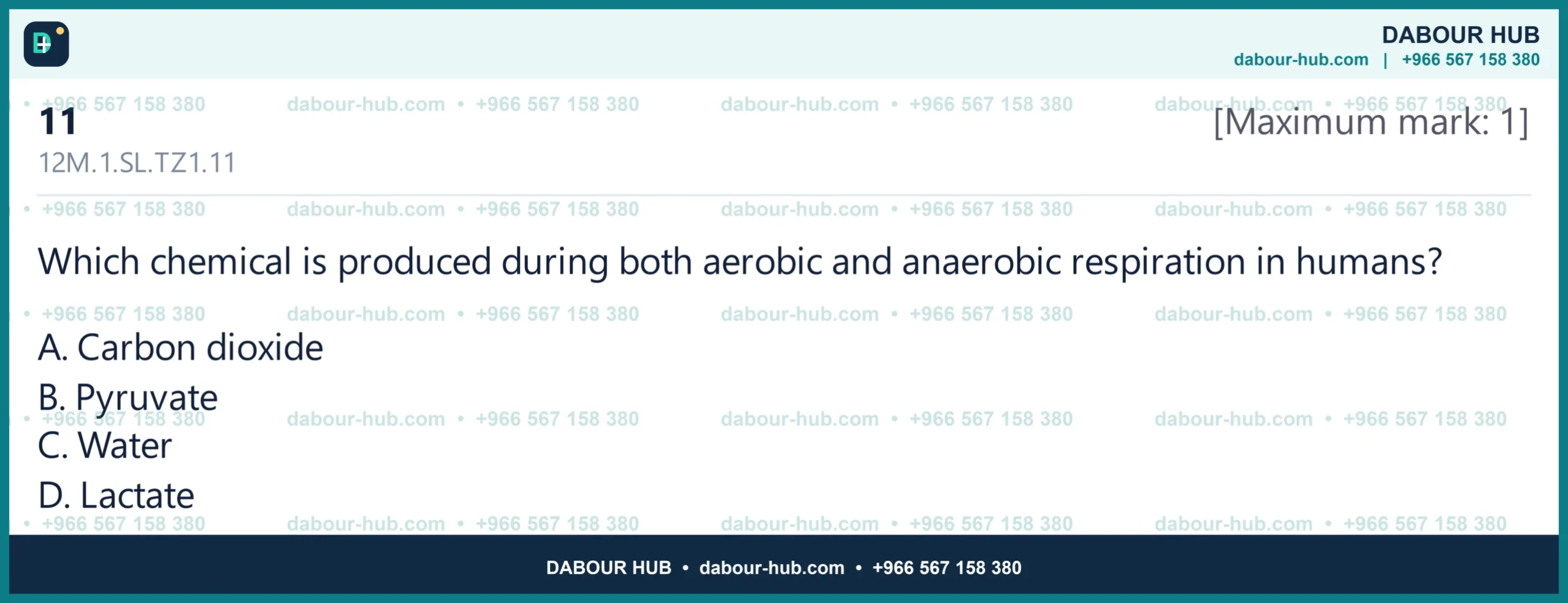 Dr Dabour Hub Science Diagram and Course Material