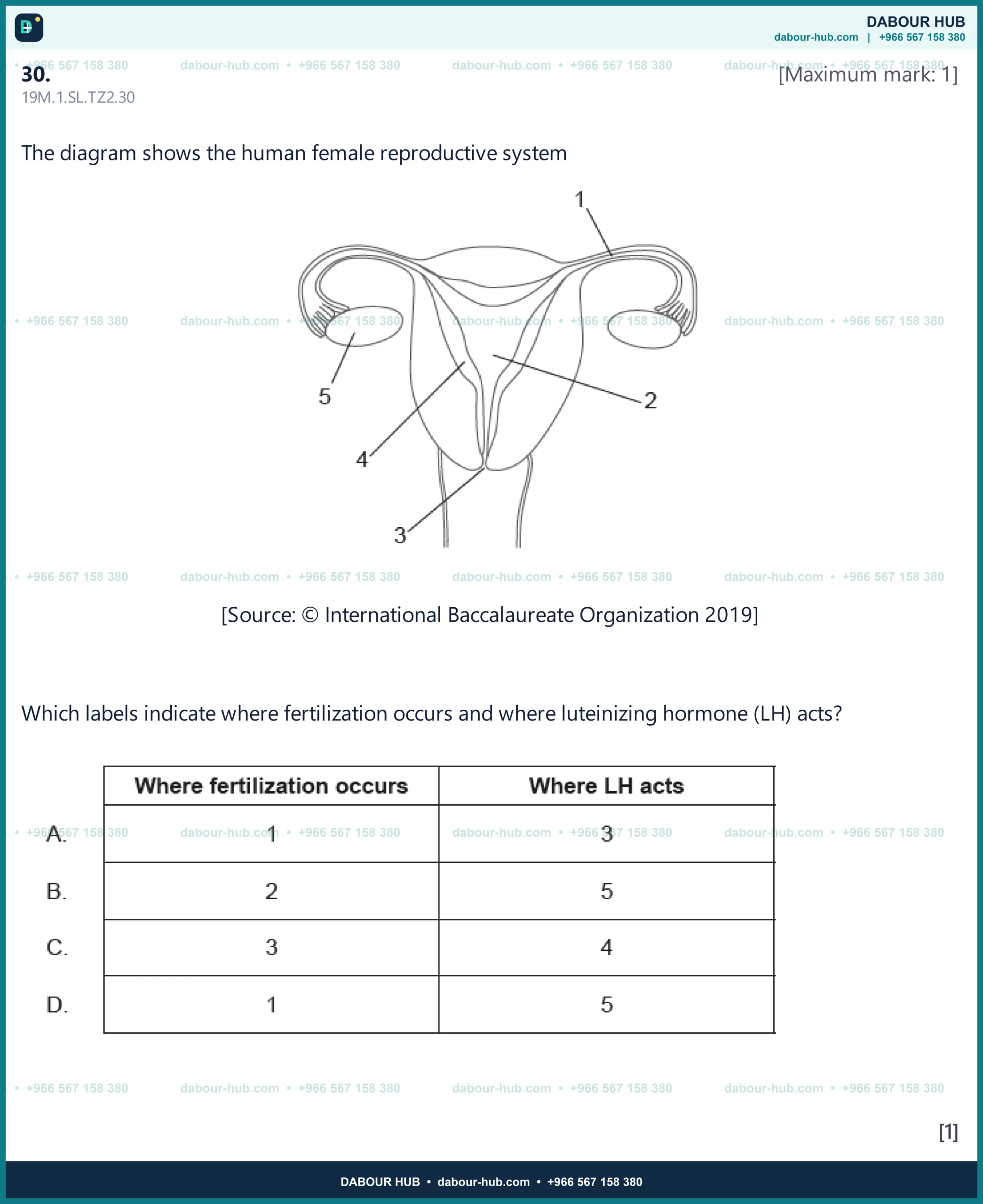 Dr Dabour Hub Science Diagram and Course Material