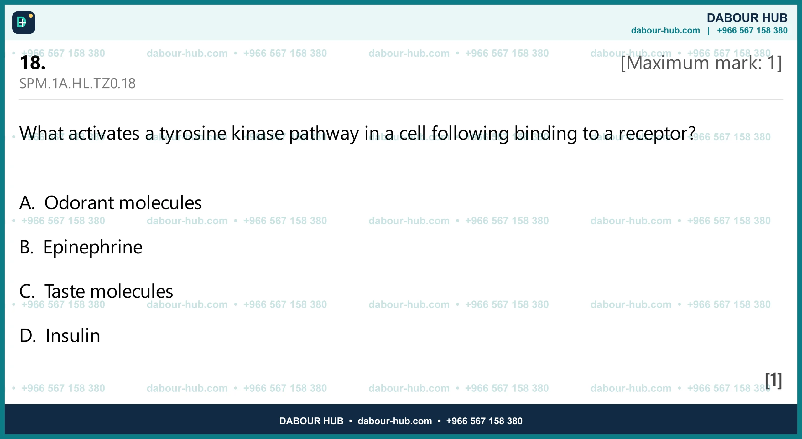 Dr Dabour Hub Science Diagram and Course Material