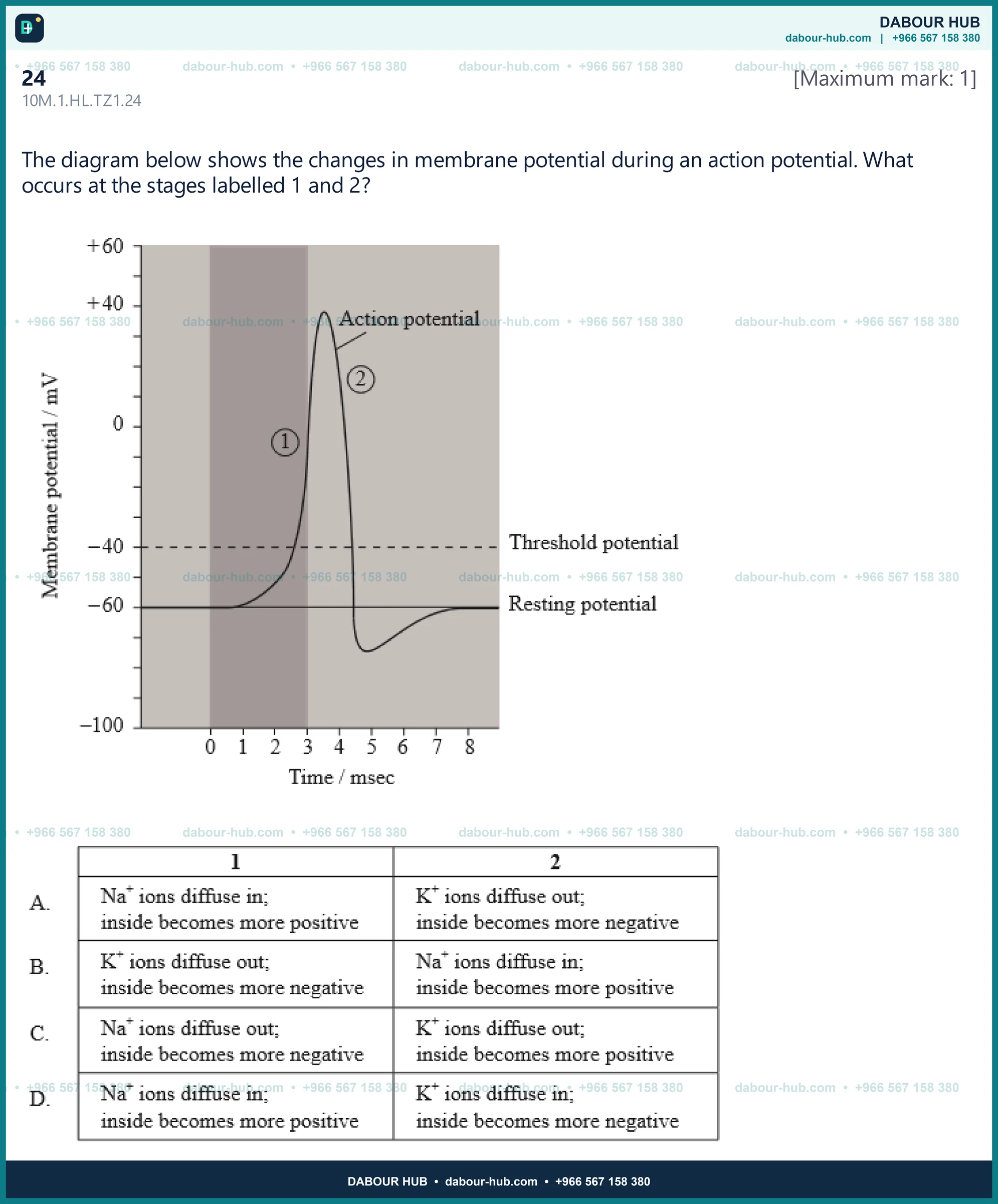 Dr Dabour Hub Science Diagram and Course Material