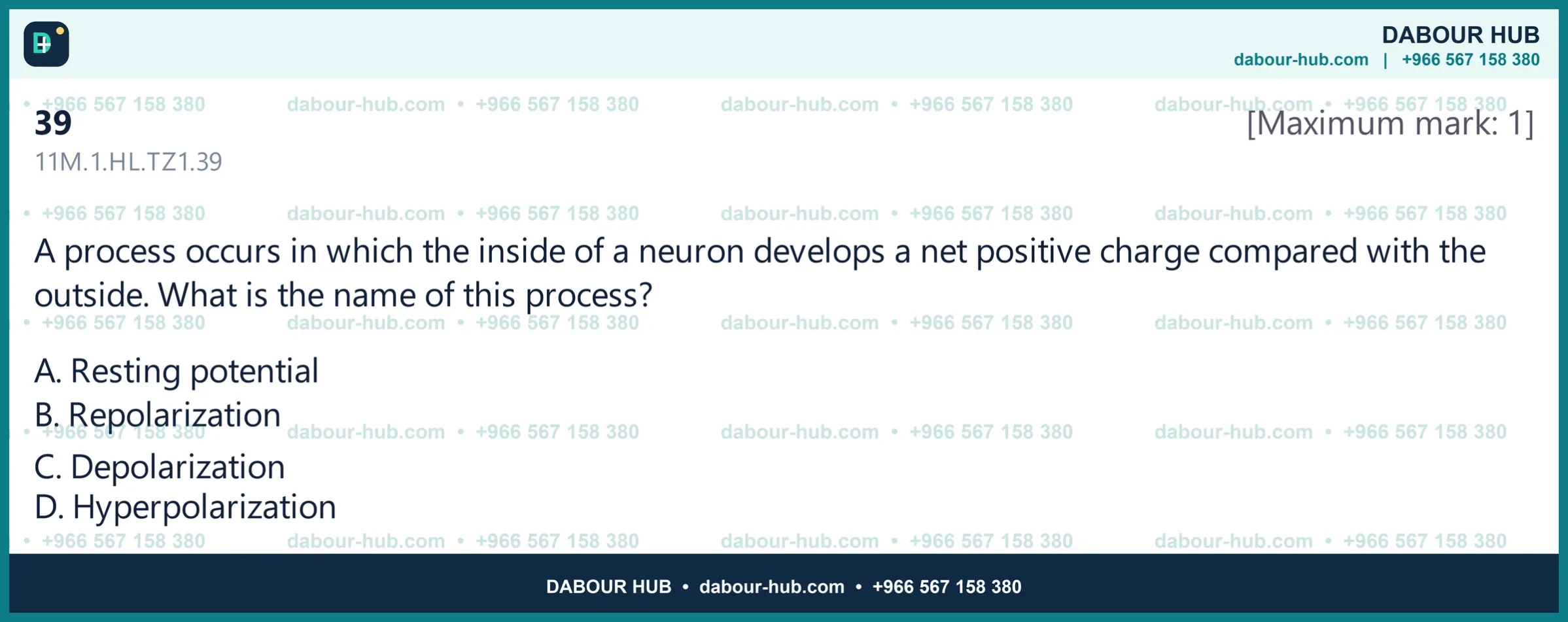 Dr Dabour Hub Science Diagram and Course Material