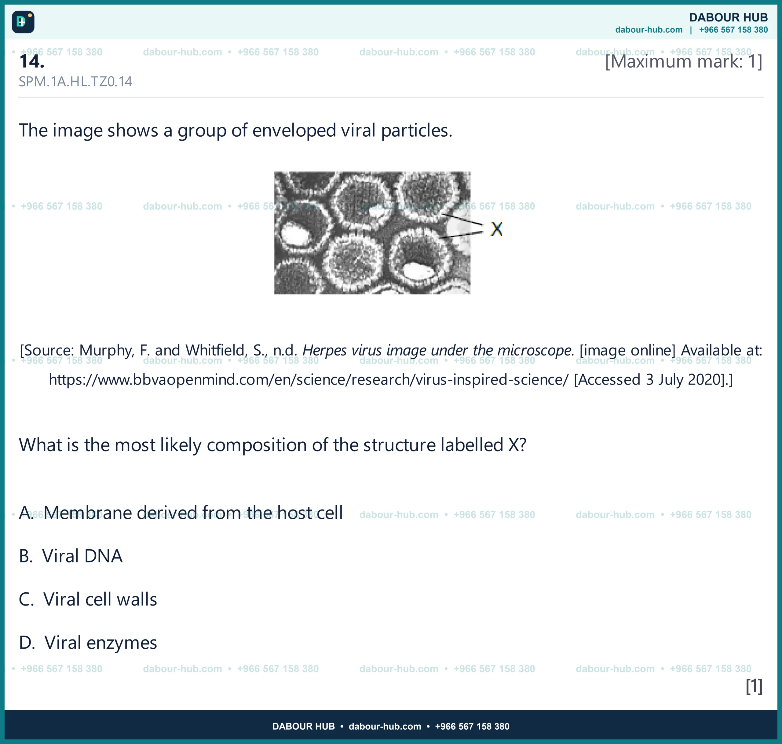 Dr Dabour Hub Science Diagram and Course Material