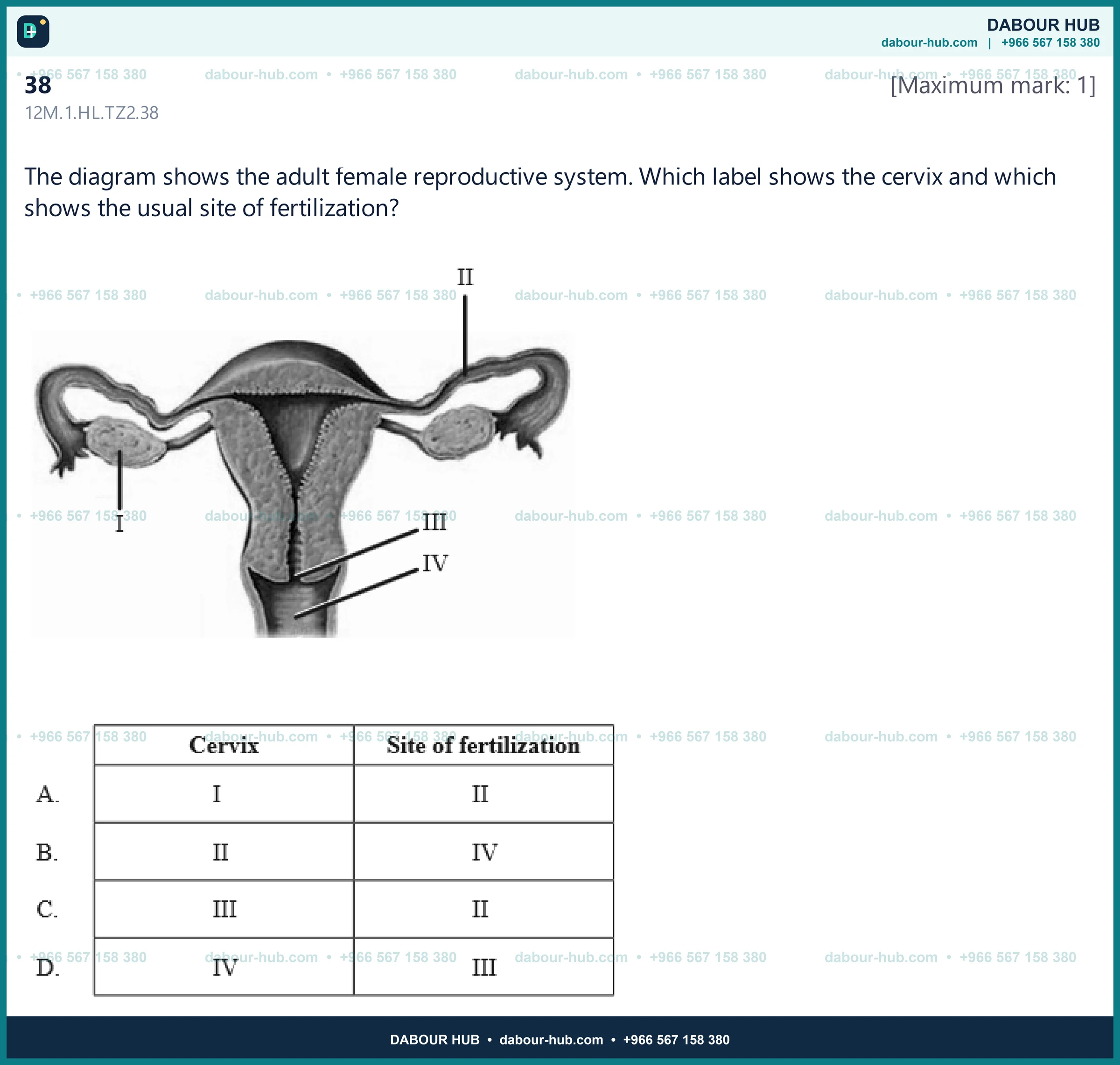 Dr Dabour Hub Science Diagram and Course Material