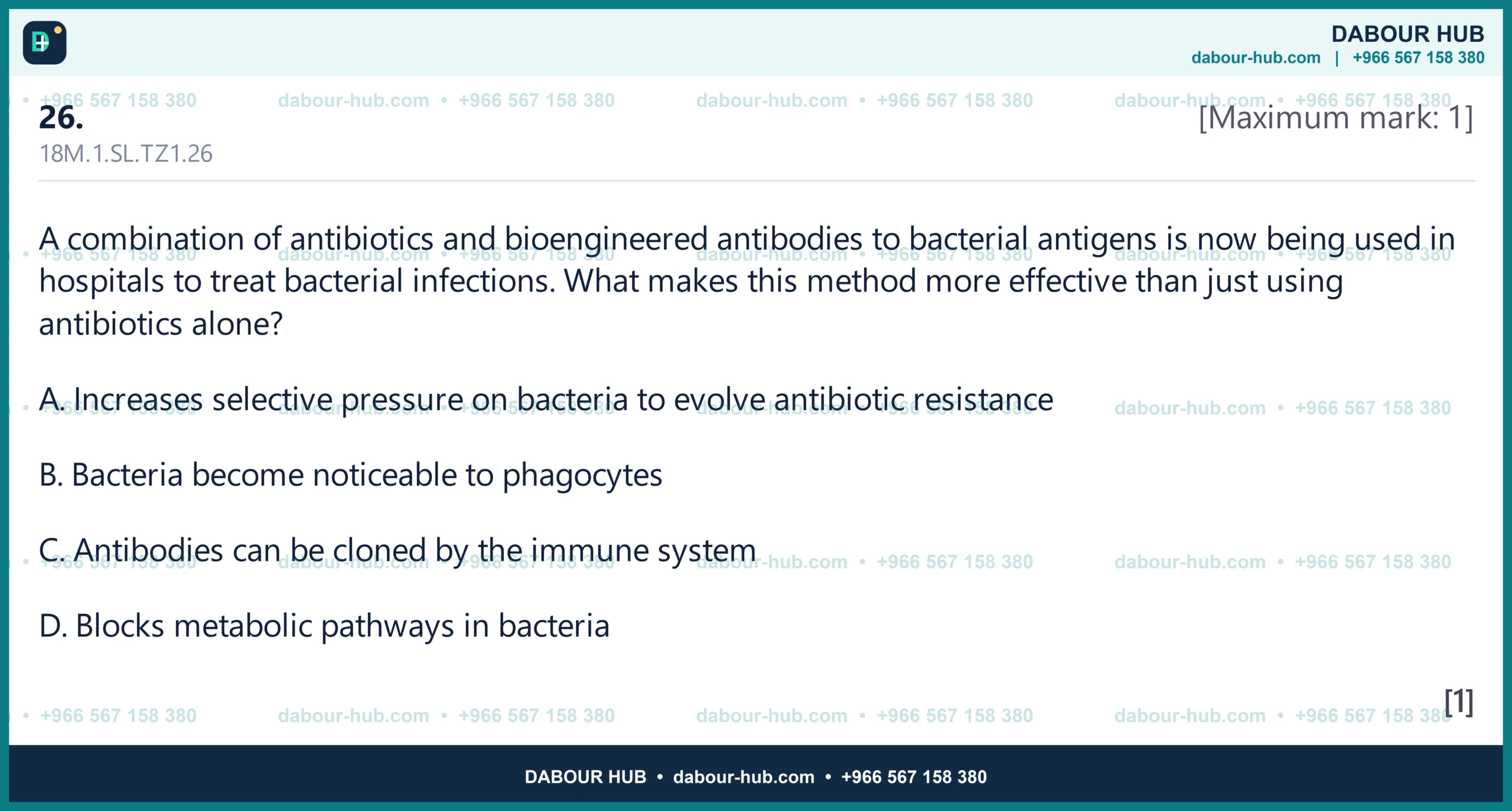 Dr Dabour Hub Science Diagram and Course Material