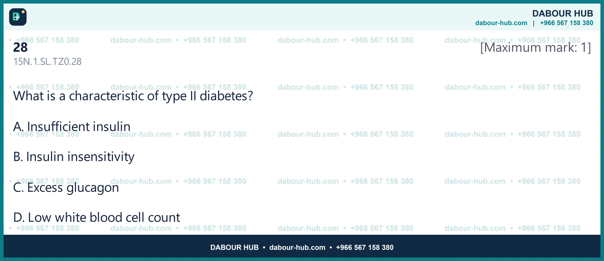 Dr Dabour Hub Science Diagram and Course Material