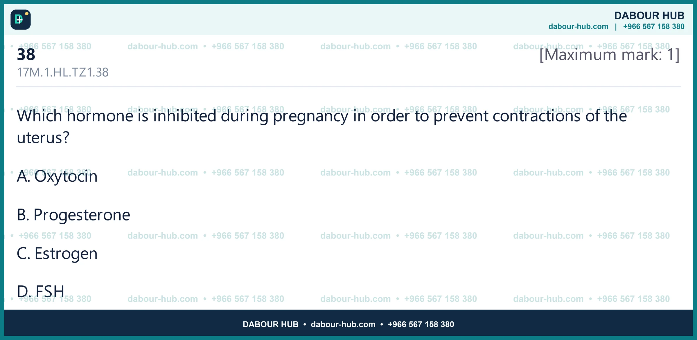 Dr Dabour Hub Science Diagram and Course Material