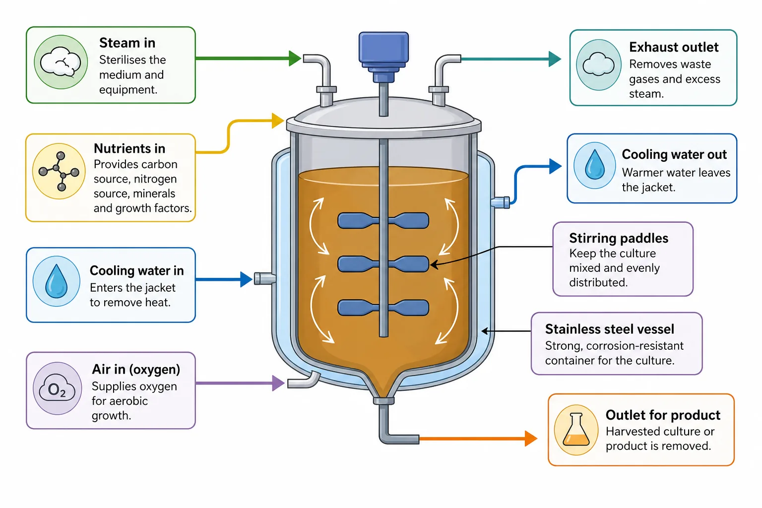 Industrial fermenter