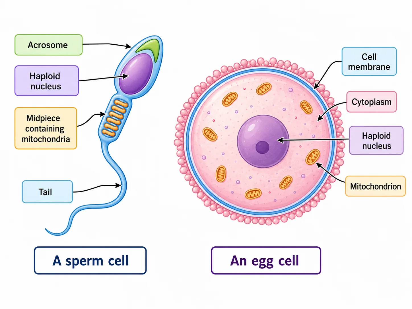 Sperm Cell — Structure