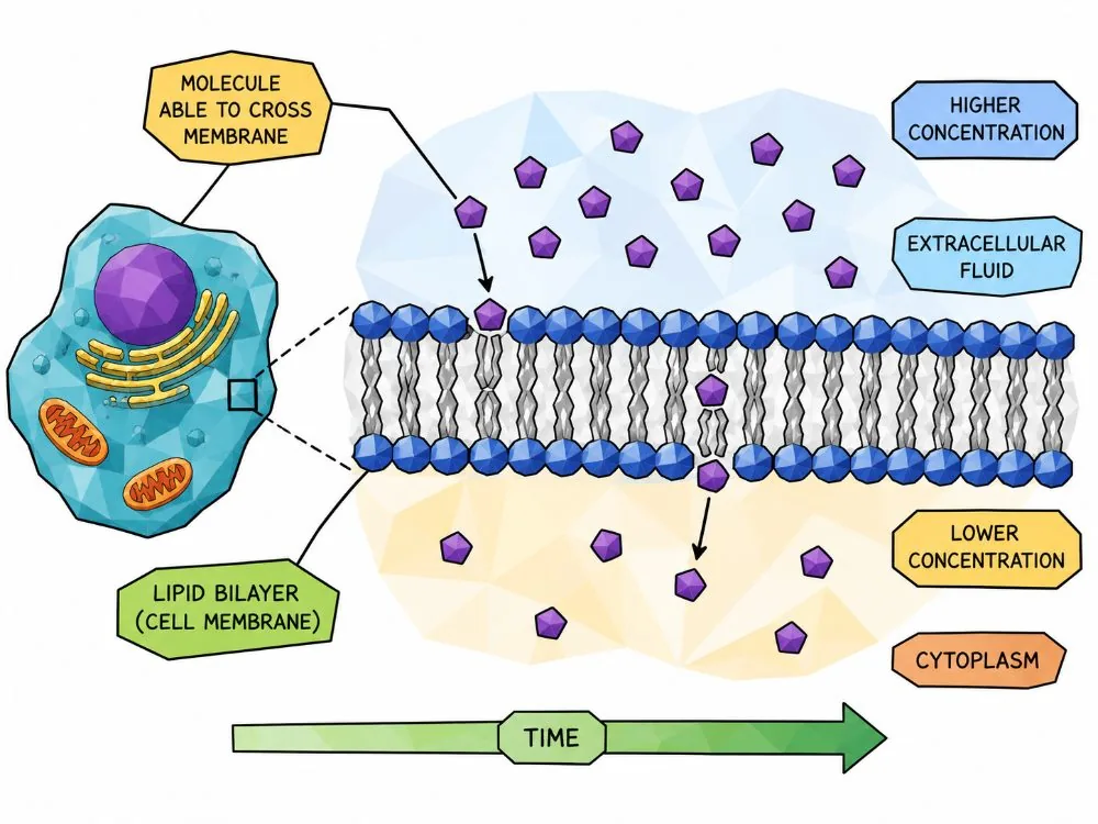 Membrane diffusion
