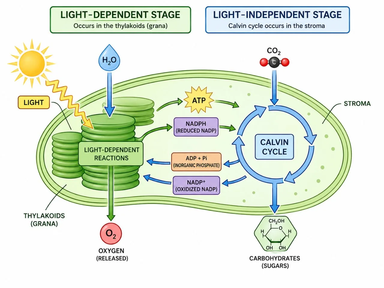 pasted 1782543971044 0 Two Stages of Photosynthesis