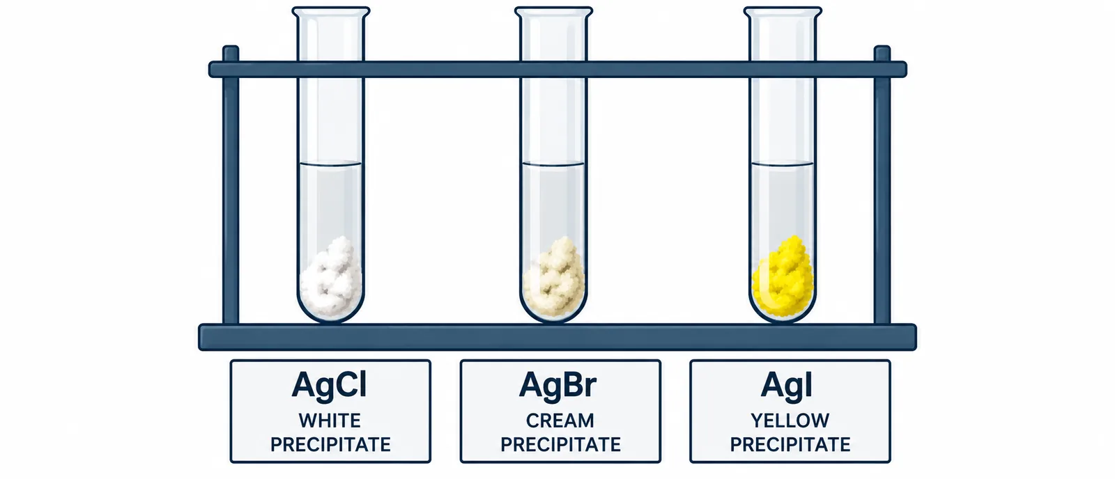 silver halide precipitates