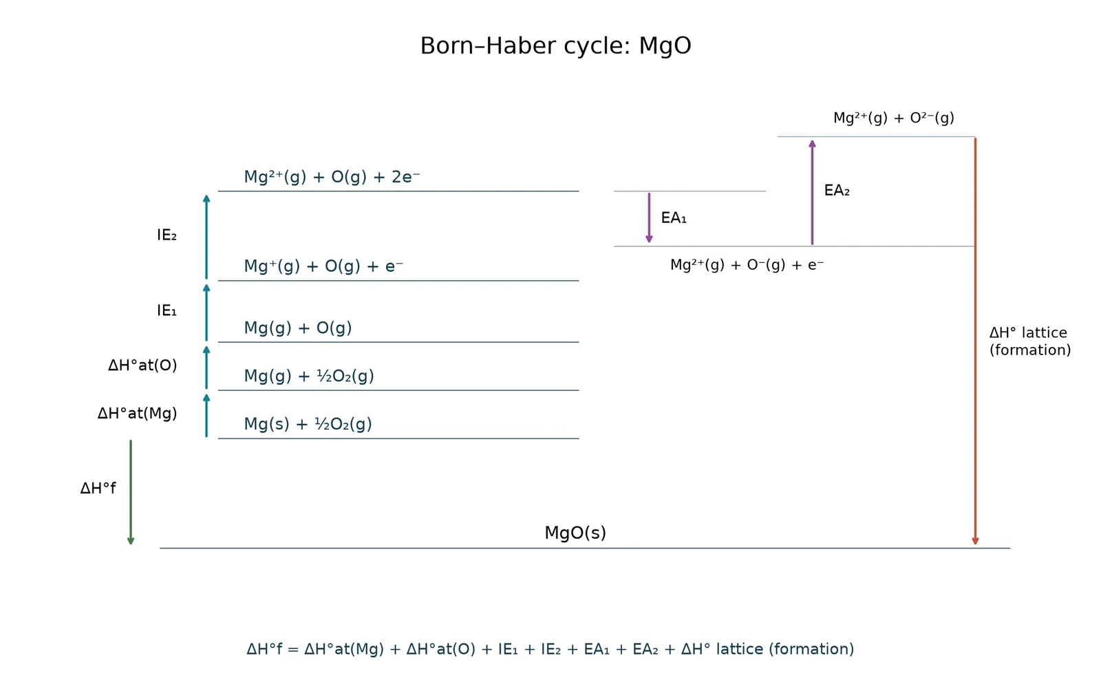 born haber mgo
