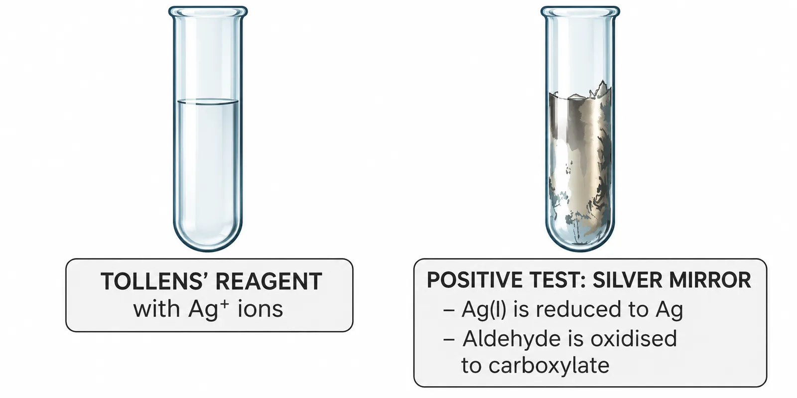 tollens silver mirror test
