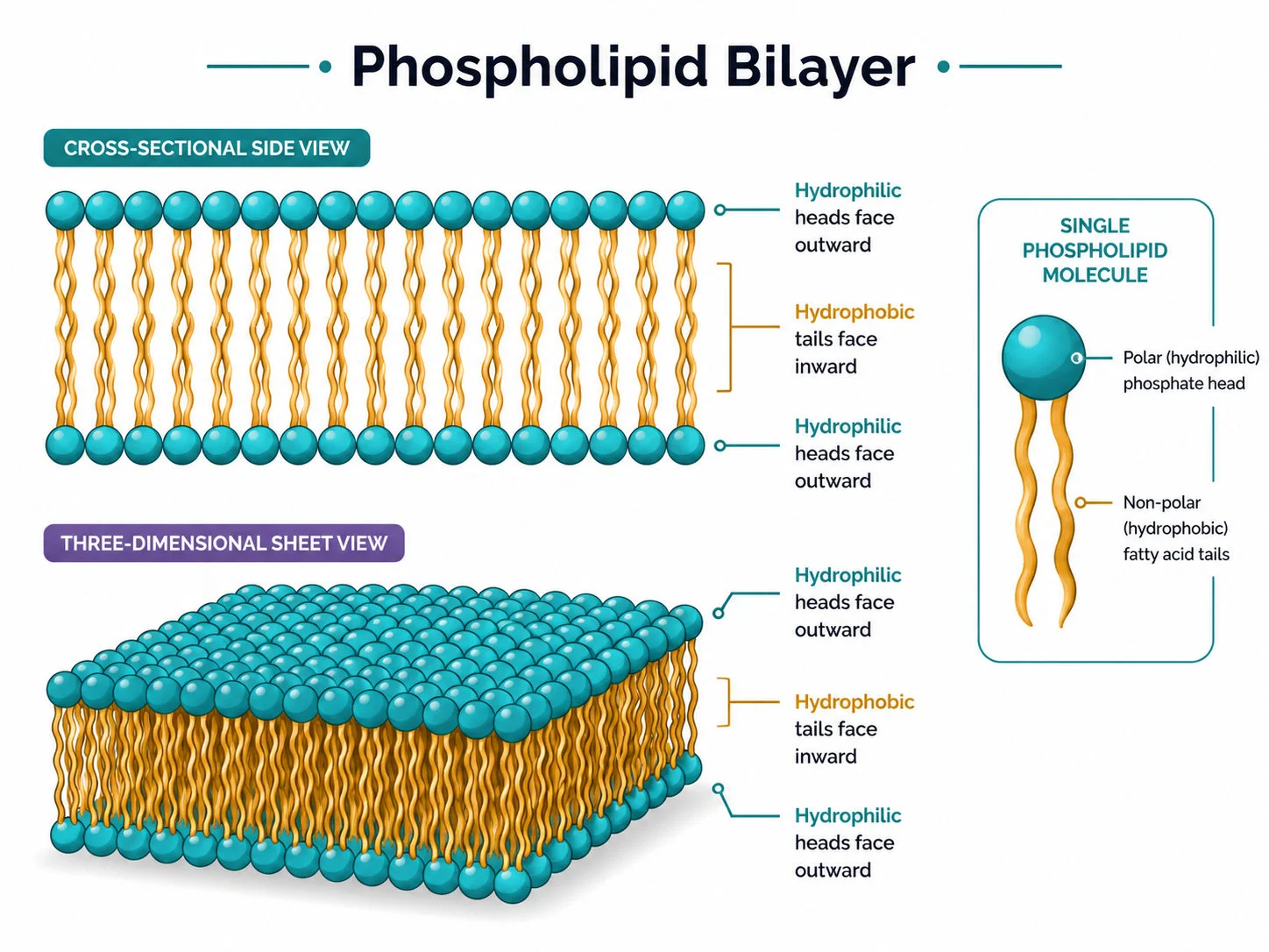 Phospholipid bilayer