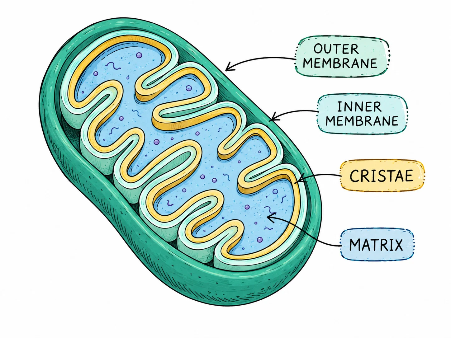 Mitochondrial ultrastructure