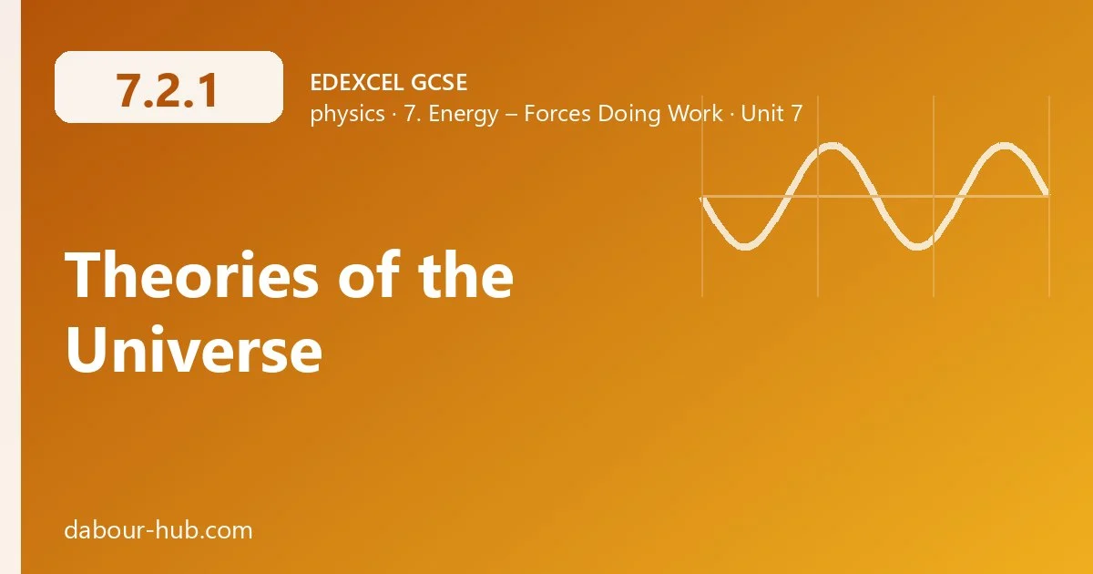 7.2.1 Theories of the Universe
