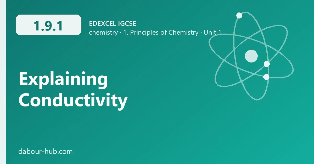 1.9.1 Explaining Conductivity