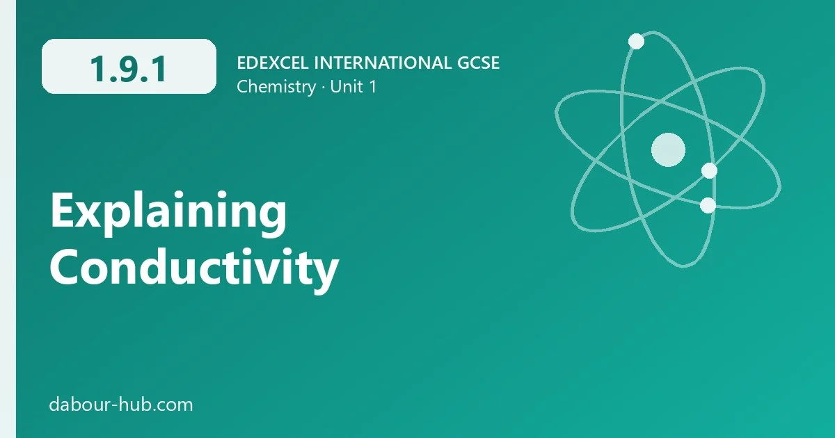 1.9.1 Explaining Conductivity