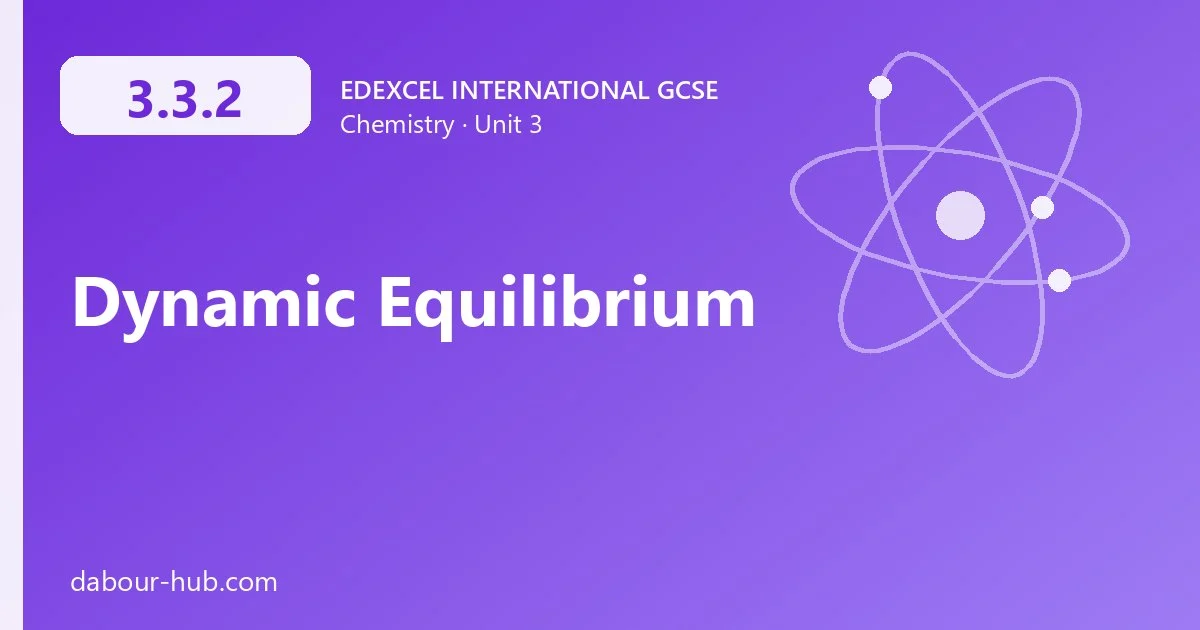 3.3.2 Dynamic Equilibrium