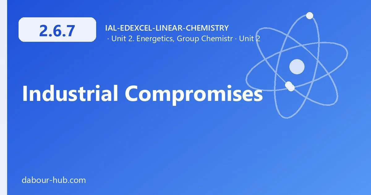 2.6.7 Industrial Compromises