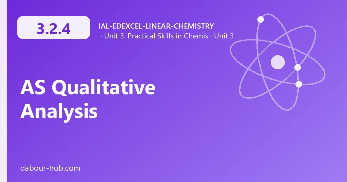 3.2.4 AS Qualitative Analysis