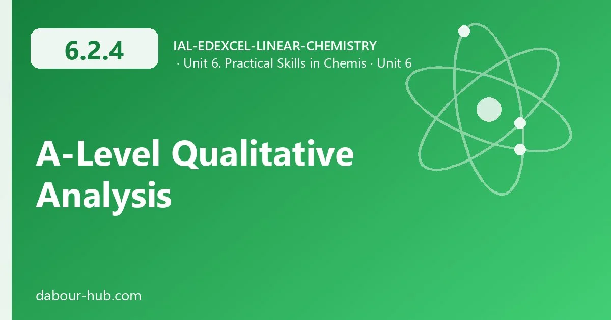 6.2.4 A-Level Qualitative Analysis