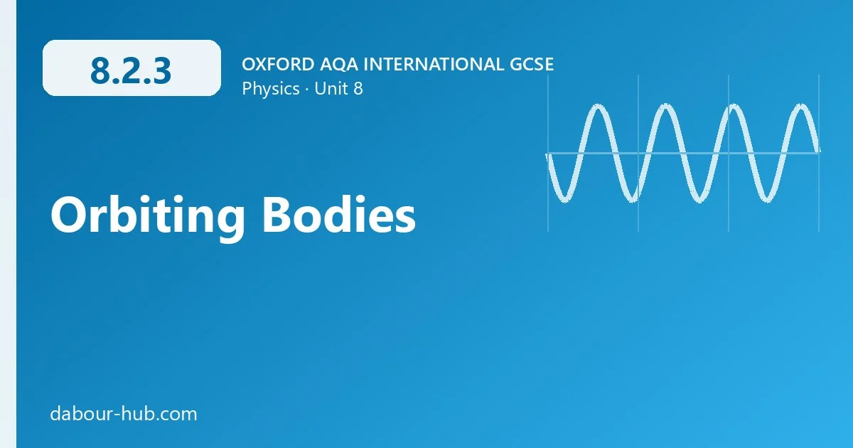 8.2.3 Orbiting Bodies