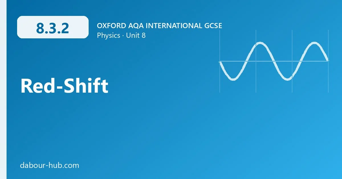 8.3.2 Red-Shift