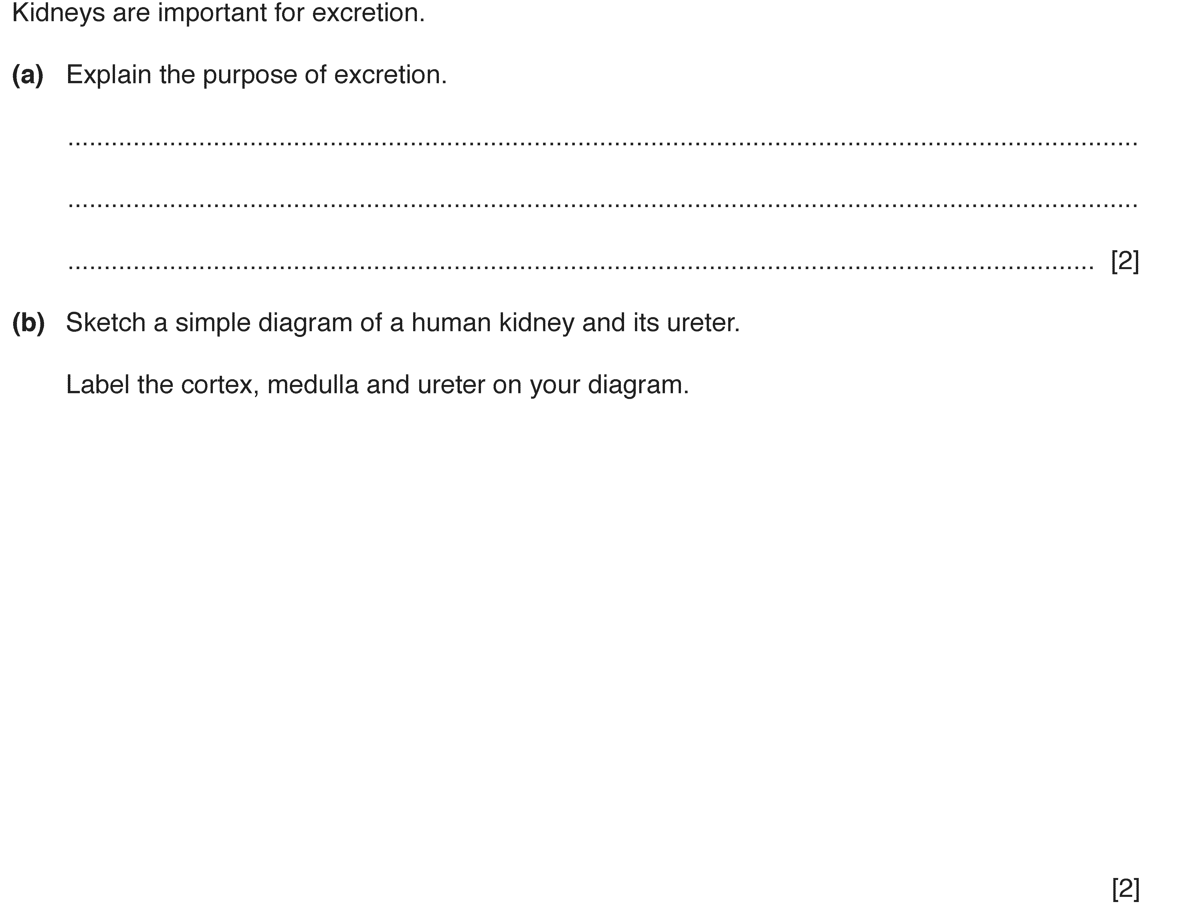 Checkpoint quiz written question 1