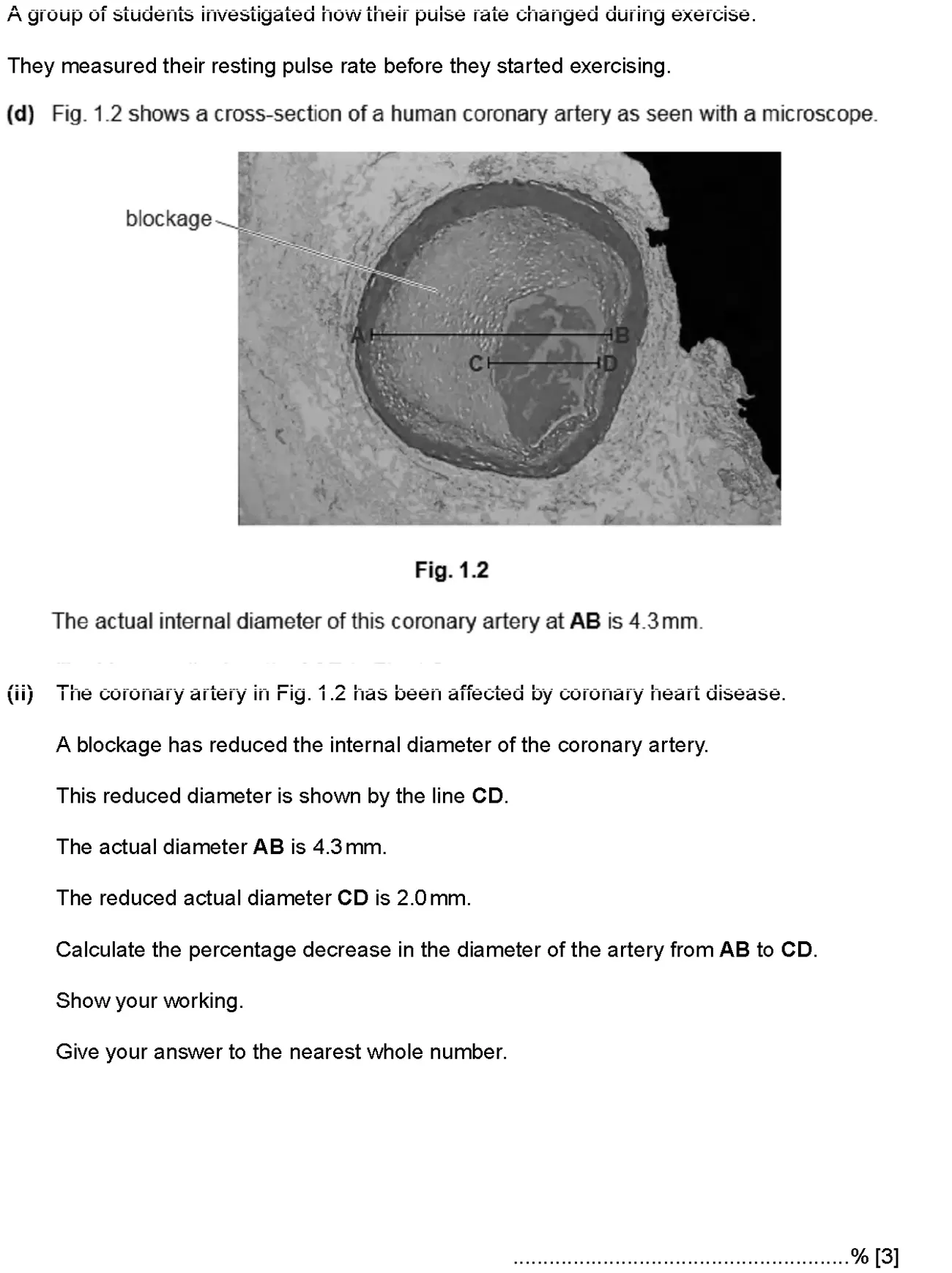Checkpoint quiz written question 2 (d)(ii)