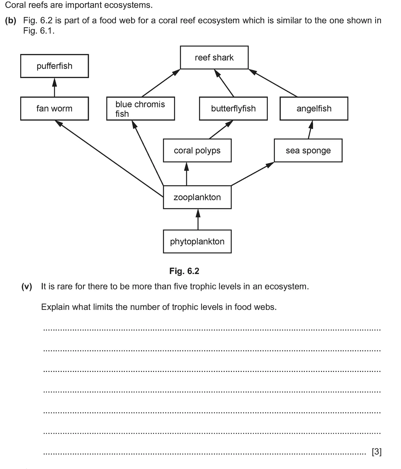 Checkpoint quiz written question 1 (b)(v)