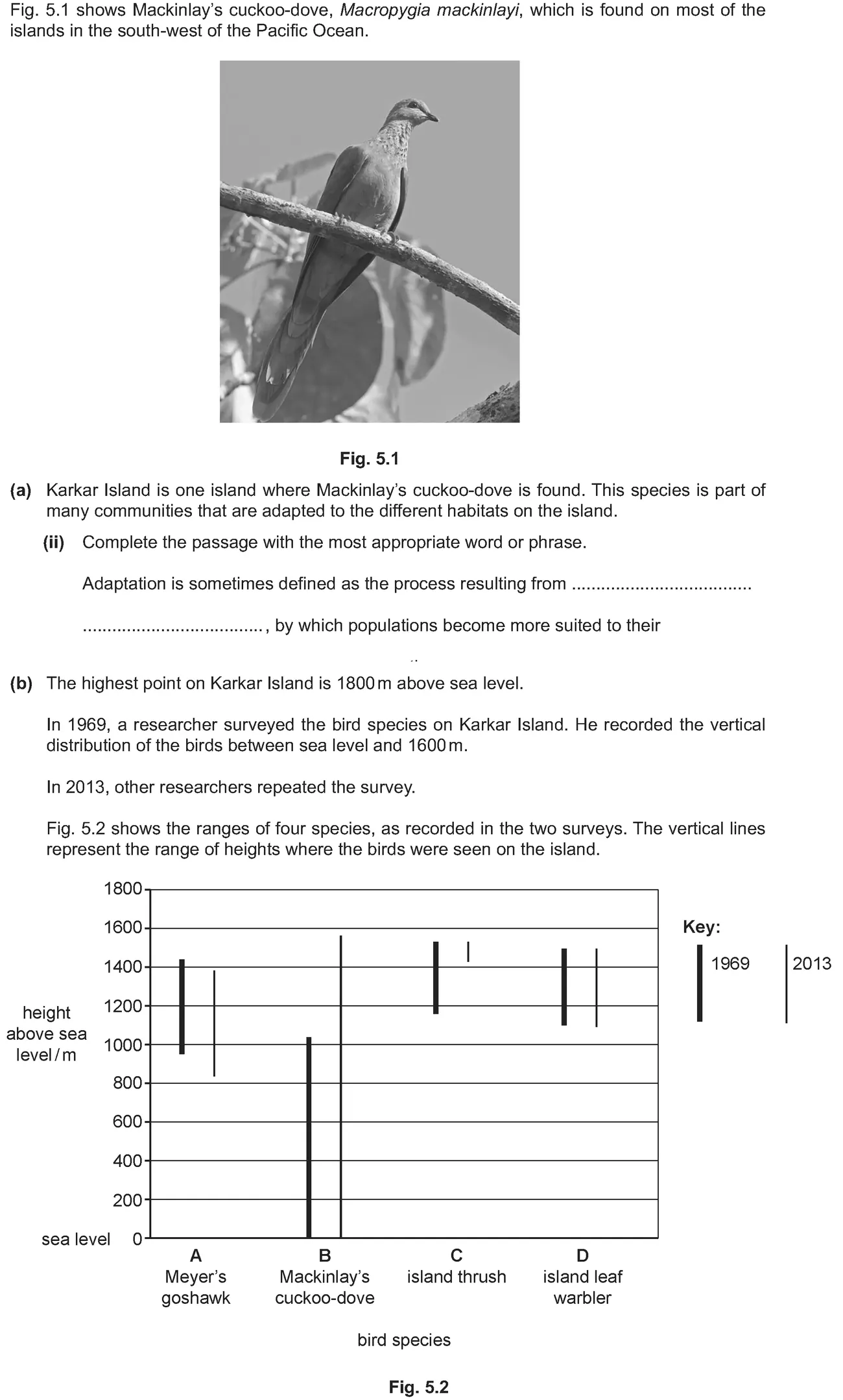 Checkpoint quiz written question 1 (a)(ii)