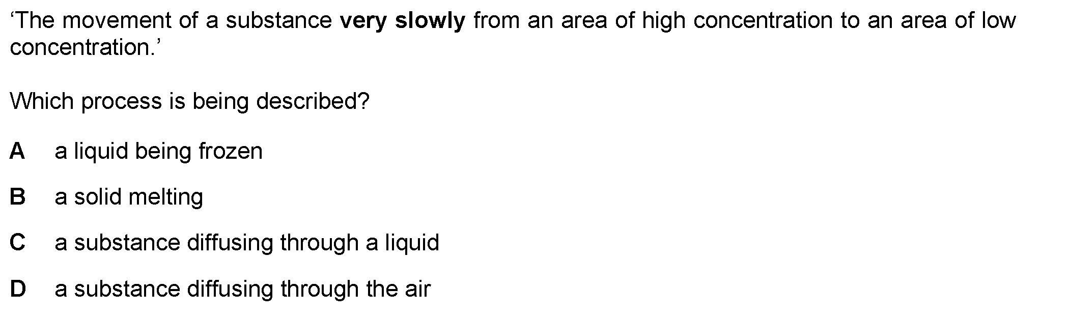 Checkpoint quiz multiple-choice question 1