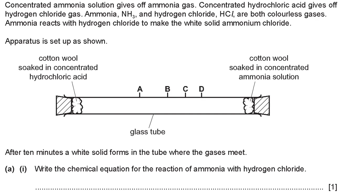 Checkpoint quiz written question 1 (a)(i)