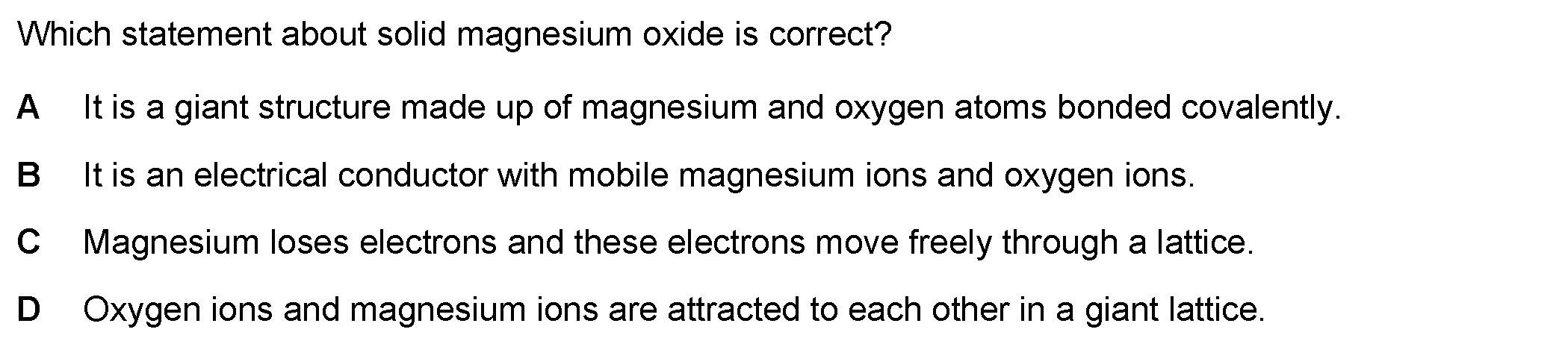 Checkpoint quiz multiple-choice question 1
