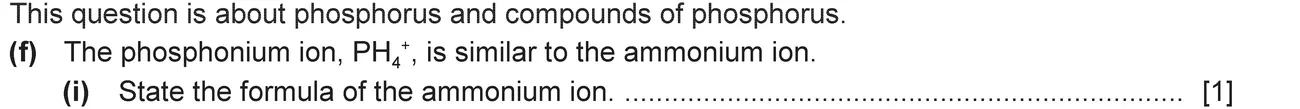 Checkpoint quiz written question 2 (f)(i)