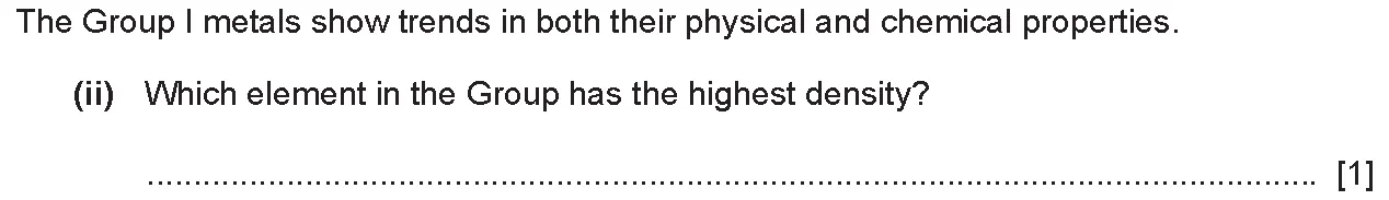 Checkpoint quiz written question 2 (a)(ii)