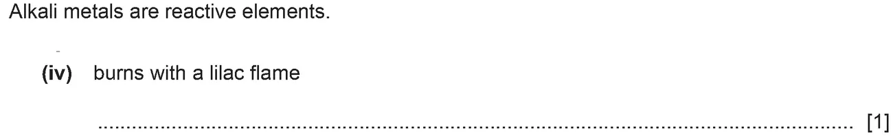 Checkpoint quiz written question 1 (c)(iv)